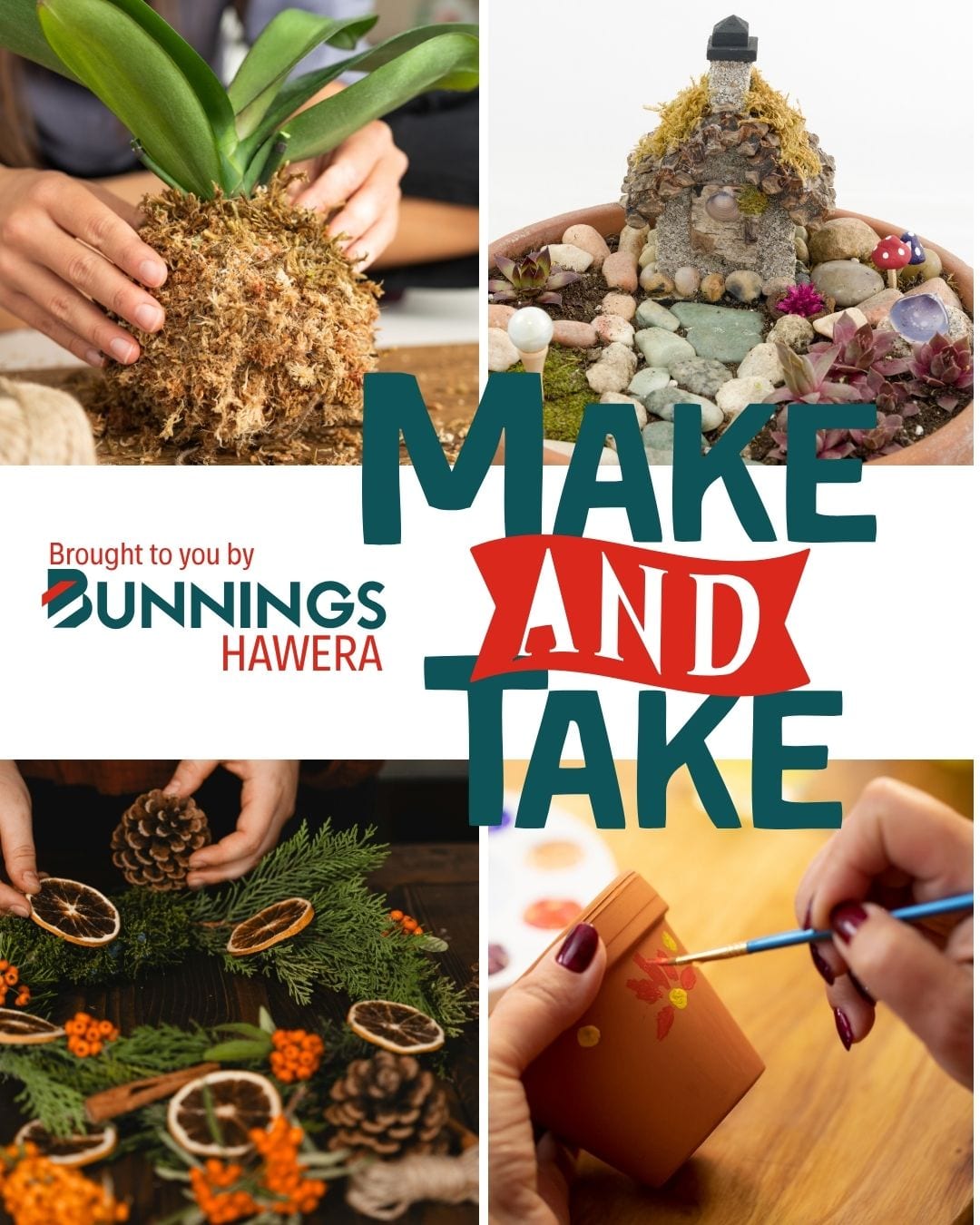 Bunnings Make and Take Session at Grow: Gardener's Gathering